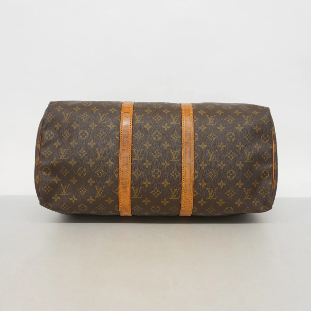 LOUIS VUITTON Brown Monogram Keepall 50 Boston Bag - Picture 3 of 13